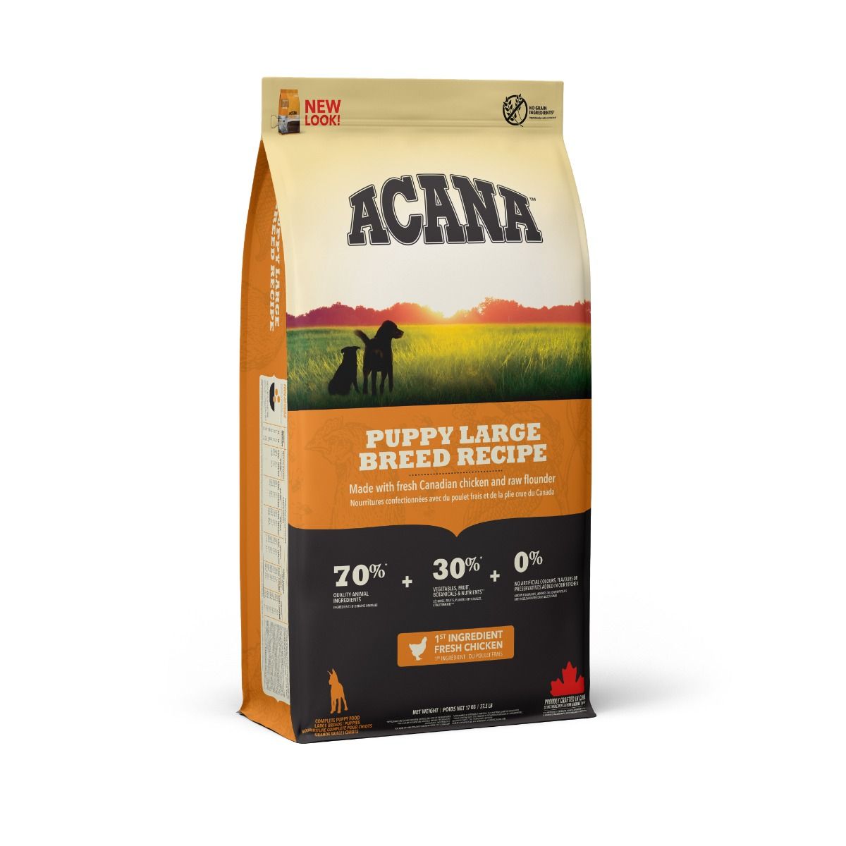 Acana Puppy Large Breed Recipe Dry Dog Food - 11.4KG
