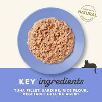 Thumbnail for Applaws Tuna Fillet with Sardine Senior Wet Cat Food 70g Tin - 70G