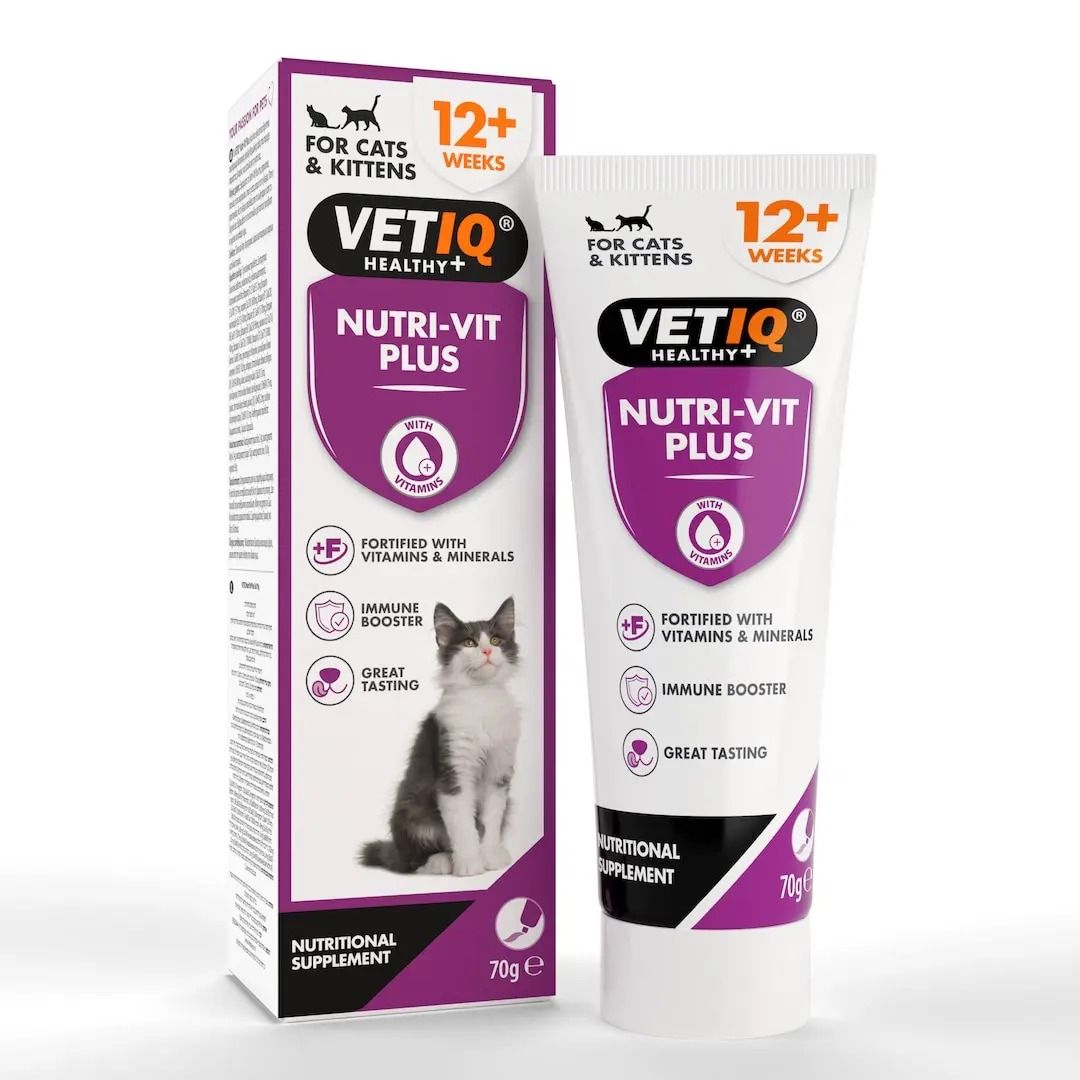 VETIQ Nutri-Vit Plus Cat Supplement 70g - 70g