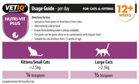 VETIQ Nutri-Vit Plus Cat Supplement 70g - 70g