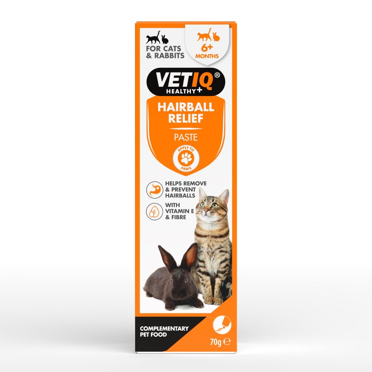 VETIQ Hairball Relief Paste for Cats & Rabbits 70g - 70g