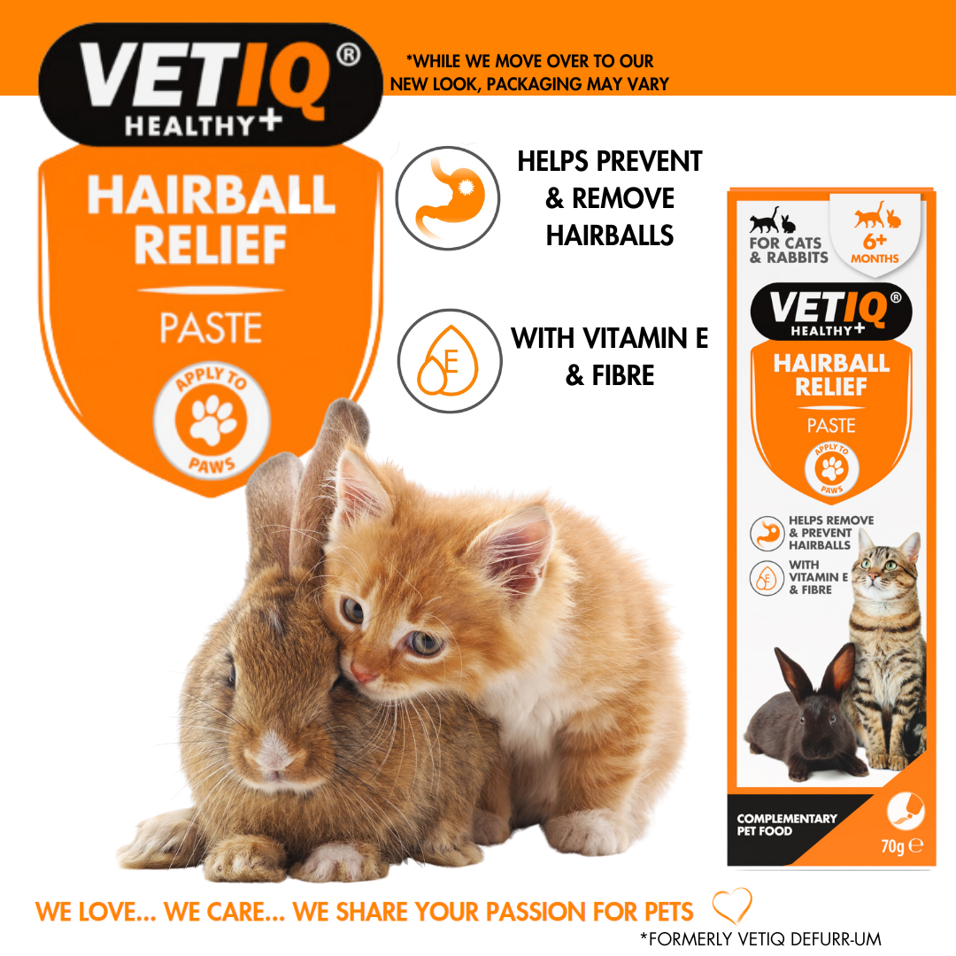 VETIQ Hairball Relief Paste for Cats & Rabbits 70g - 70g