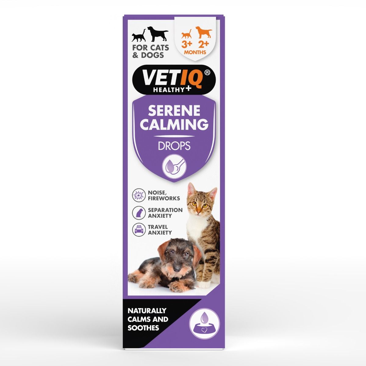 VETIQ Serene Calming Drops for Cats & Dogs 100ml -