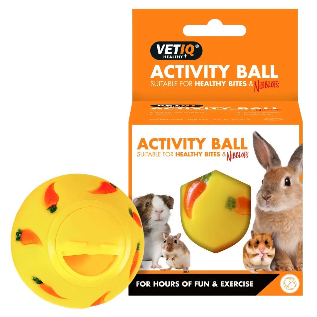 VETIQ Healthy Bites Activity Ball For Small Animals -