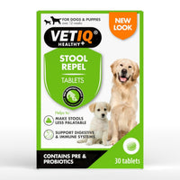 VETIQ Stool Repel for Dogs & Puppies 30 Tablets -