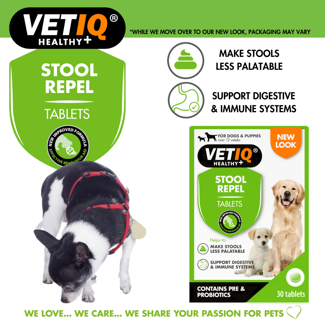 VETIQ Stool Repel for Dogs & Puppies 30 Tablets -