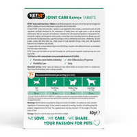 VETIQ Joint Care Extra+ Senior Cat & Dog Supplement 45 Tablets -