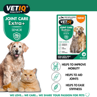 VETIQ Joint Care Extra+ Senior Cat & Dog Supplement 45 Tablets -