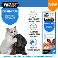 VETIQ Denti-Care Cat & Dog Enzymatic Toothpaste 70g - 70g