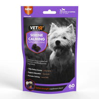 VETIQ Serene Calming Dog Supplement Chews 230g - 230g