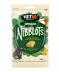 VETIQ Nibblots Spinach Small Animal Treats 30g - 30g