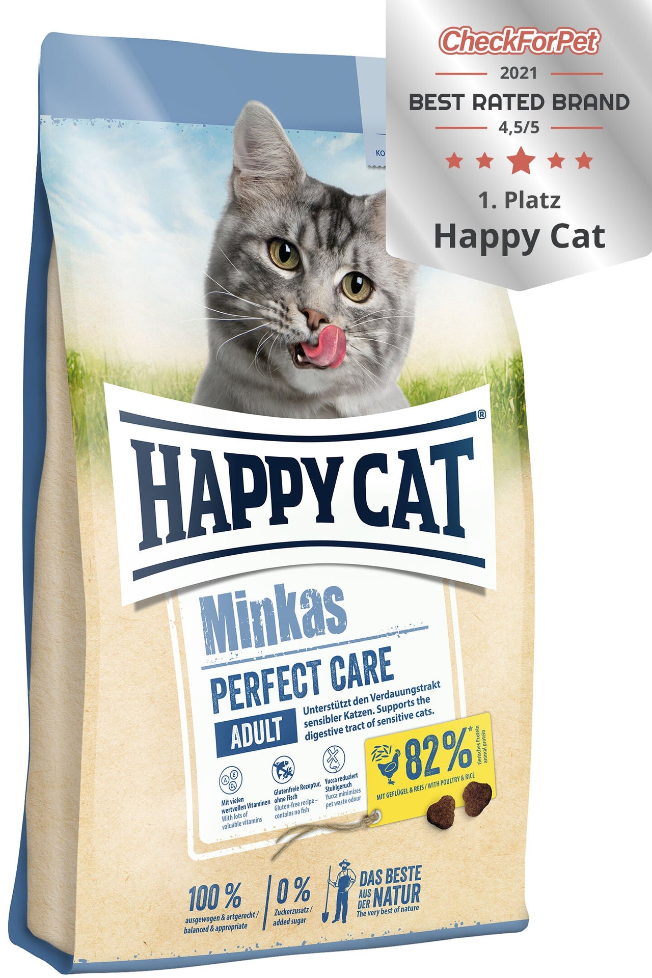 Happy Cat Minkas Perfect Care Poultry & Rice