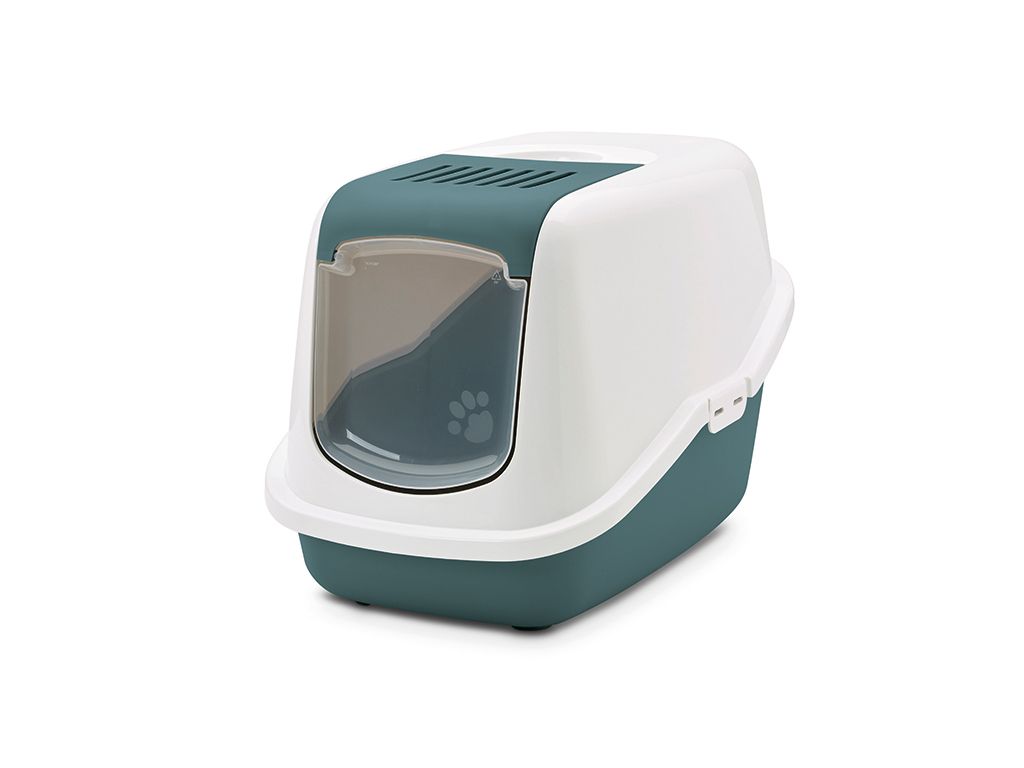 Savic Nestor Cat Toilet Home - NORDIC GREEN