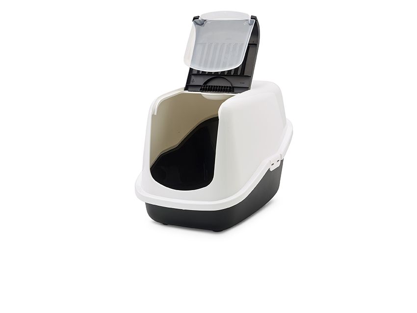 Savic Nestor Cat Toilet Home - BLACK