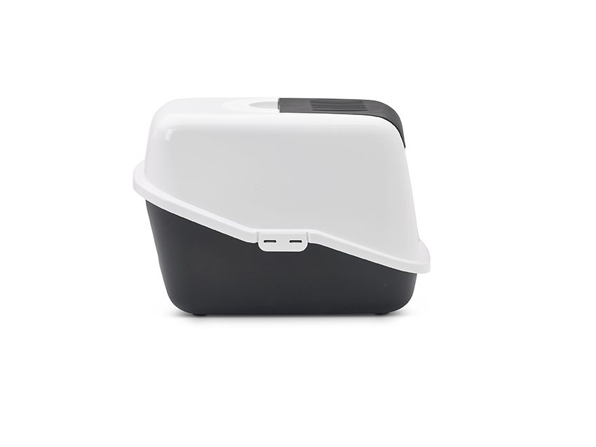 Savic Nestor Cat Toilet Home - BLACK