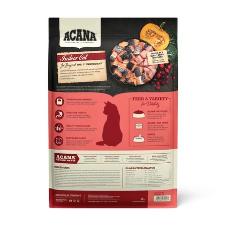 Acana Highest Protein Indoor Cat Adult Cat Dry Food - 4.5kg