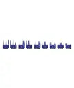 Andis 9-Piece Small Comb Set