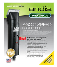 Andis AGC 2-Speed Brushless Clipper Black