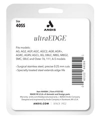 Andis UltraEdge® Detachable Blade[Blade Size - 40ss / 0.25mm]