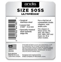 Andis UltraEdge® Detachable Blade[Blade Size - 50ss / 0.2mm]