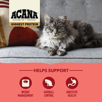 Thumbnail for Acana Highest Protein Indoor Cat Adult Cat Dry Food - 1.8kg