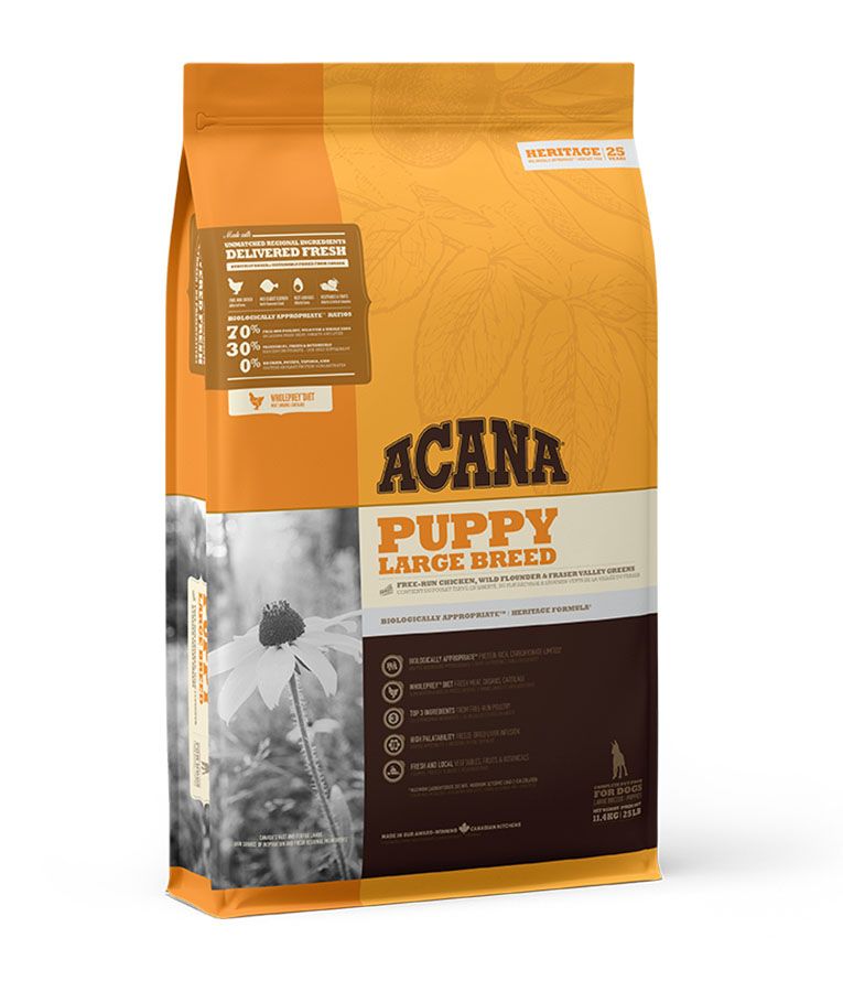 Acana Puppy Large Breed Recipe Dry Dog Food - 11.4KG