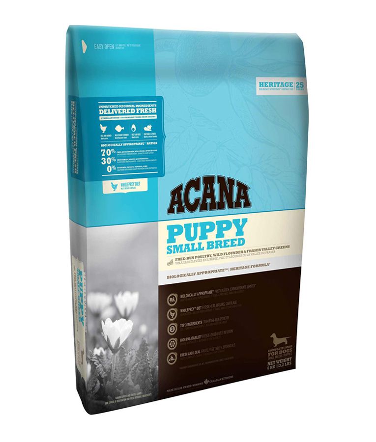 Acana Puppy Small Breed Recipe Dry Dog Food - 2kg