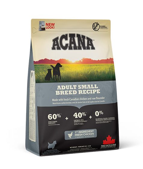 Acana Adult Small Breed Recipe Dry Dog Food - 2kg