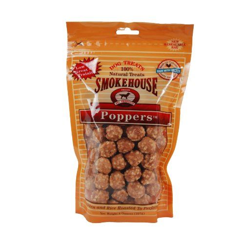 Smokehouse Poppers Dog Treats - 4OZ