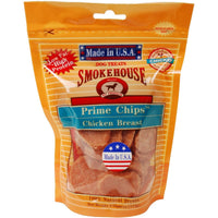 Thumbnail for Smokehouse Prime Chips Chicken Breast Dog Treats - 8OZ