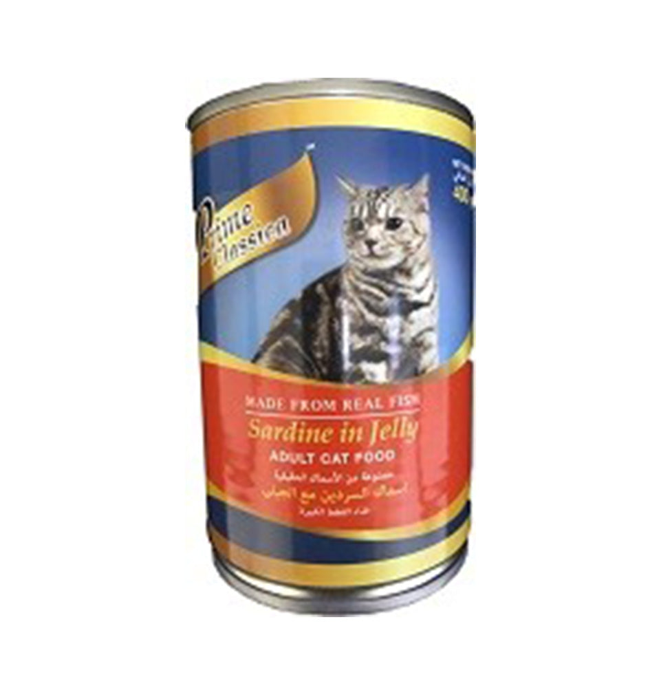 Prime Classica Cat Cans - Sardines in Salmon Jelly Flavor