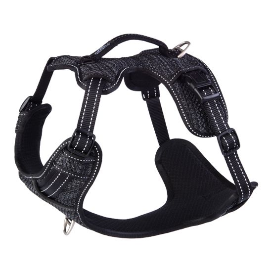 Rogz Explore Dog Harness - BLACK Small