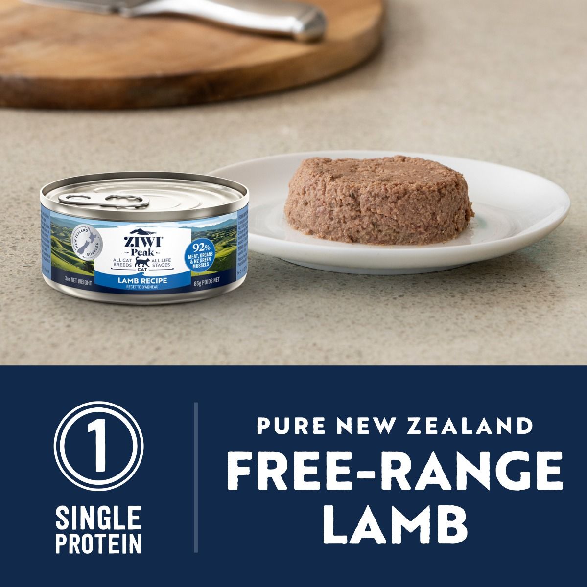 ZIWI Peak Lamb Recipe Wet Cat Food  - 185G