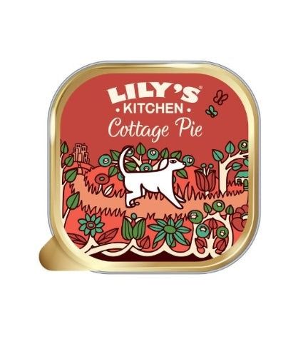 Lily's Kitchen Cottage Pie with Beef Potatoes and Carrots Wet Dog Food - 150g