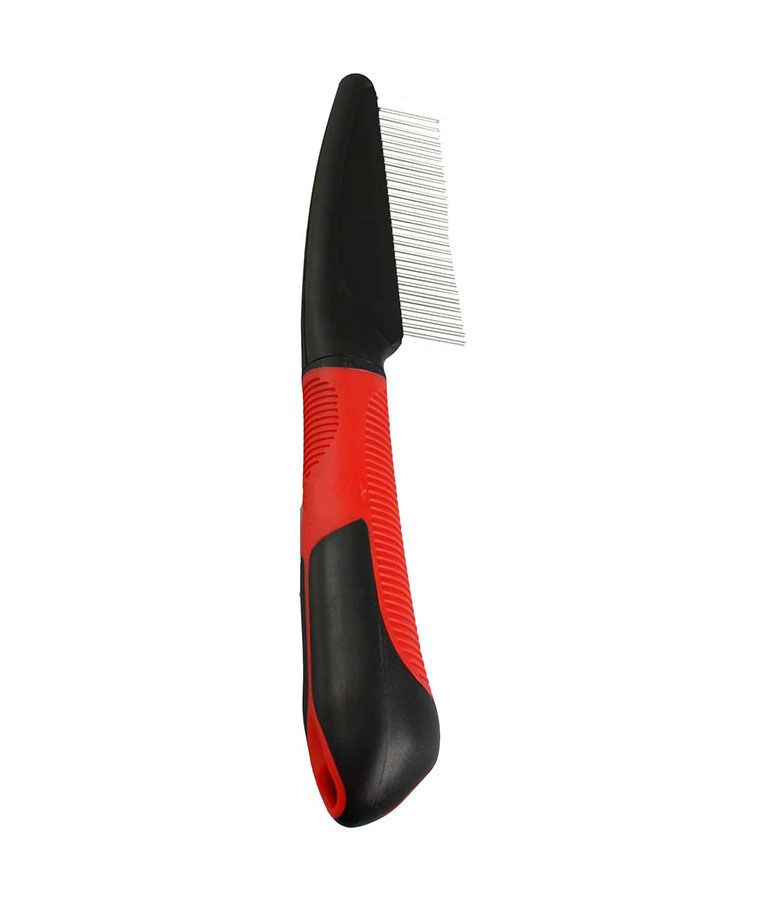 Flamingo Medium Rotating Teeth Dog Grooming Comb -