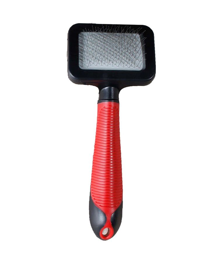 Flamingo Small Soft Slicker Dog Grooming Brush - Small