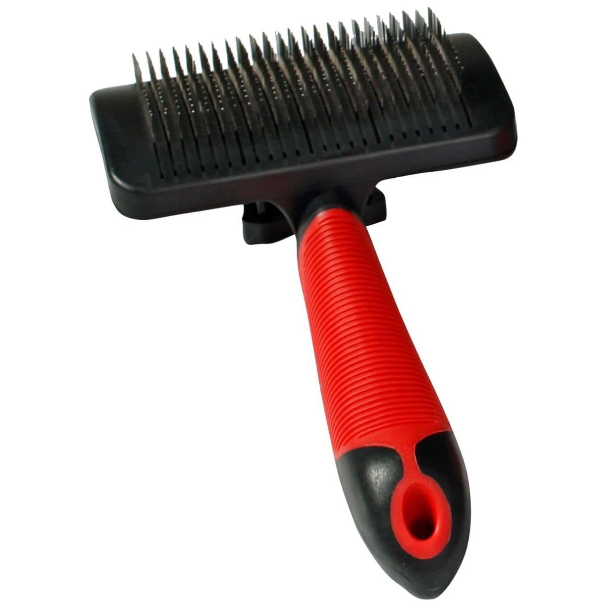 Flamingo Easy Clean Slicker Dog Brush - LARGE