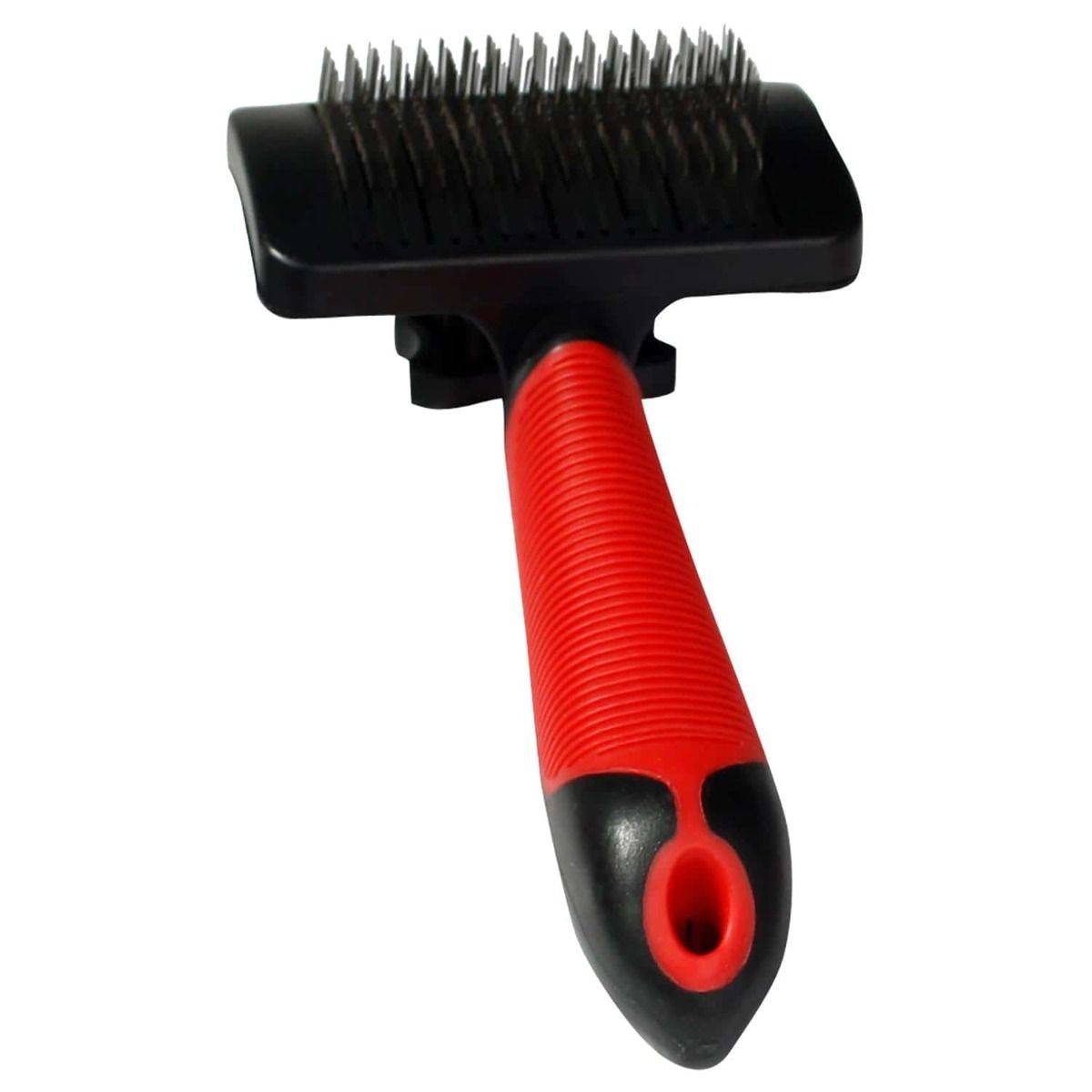 Flamingo Easy Clean Slicker Dog Brush - MEDIUM