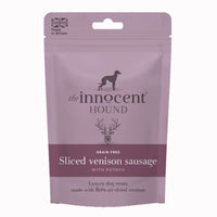 Thumbnail for The Innocent Hound Sliced Venison with Potato Dog Sausages 70g - 70g