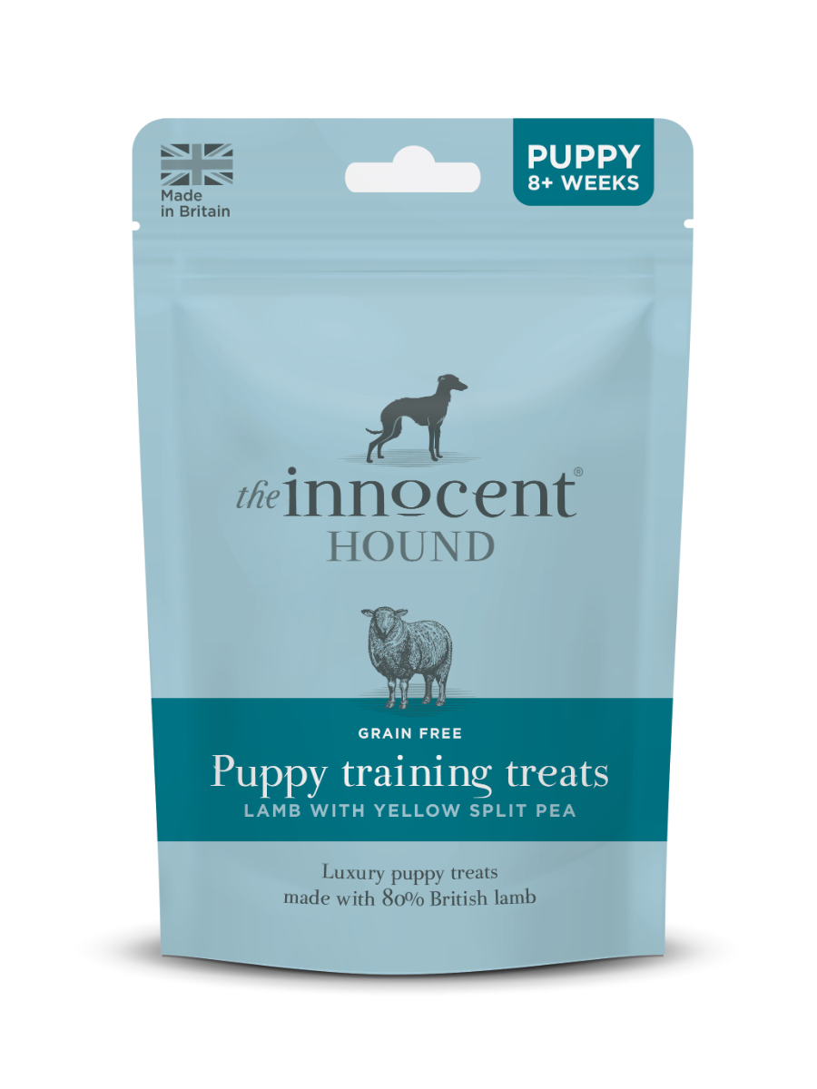 The Innocent Hound Puppy Training Lamb with Yellow Split Pea Treats 70g - 70g