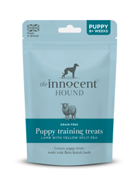 Thumbnail for The Innocent Hound Puppy Training Lamb with Yellow Split Pea Treats 70g - 70g