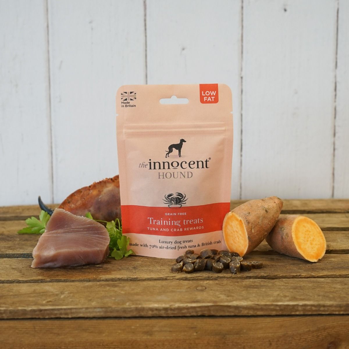 The Innocent Hound Training Tuna & Crab Rewards Treats 70g - 70g