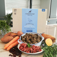 Thumbnail for The Innocent Hound Air-Dried Gourmet British Duck with Cranberry & Rosemary Puppy&Adult Dry Dog Food - 3kg