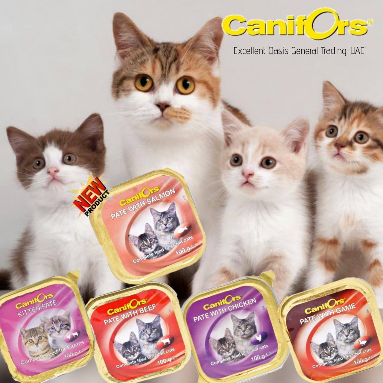 Canifors Cat 100g PATE - game