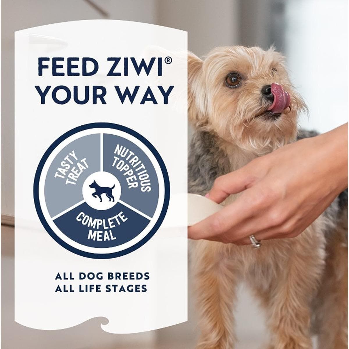 ZIWI Peak Air-Dried Tripe & Lamb Recipe Dry Dog Food - 454g