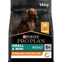 PRO PLAN EVERYDAY NUTRITION SMALL AND MINI ADULT, DRY DOG FOOD WITH CHICKEN, 14 KG