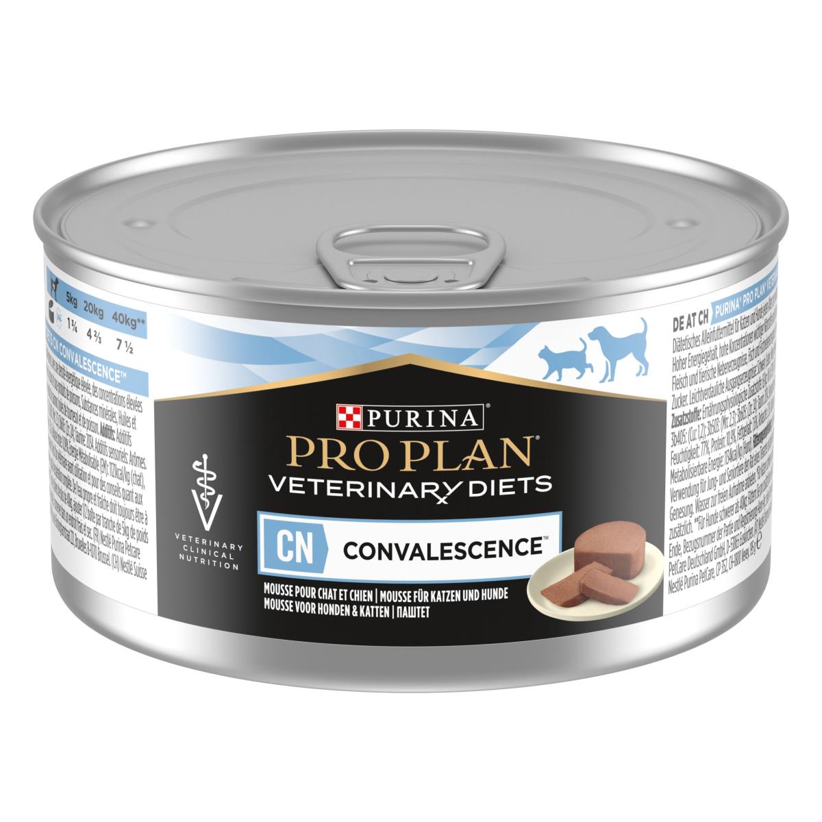 PPVD  CONVALESCENCE CAT AND DOG WET FOOD CAN RECOVERY