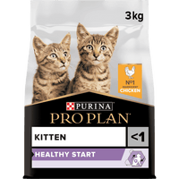 PRO PLAN KITTEN HEALTHY START DRY CAT FOOD WITH CHICKEN, 3 KG