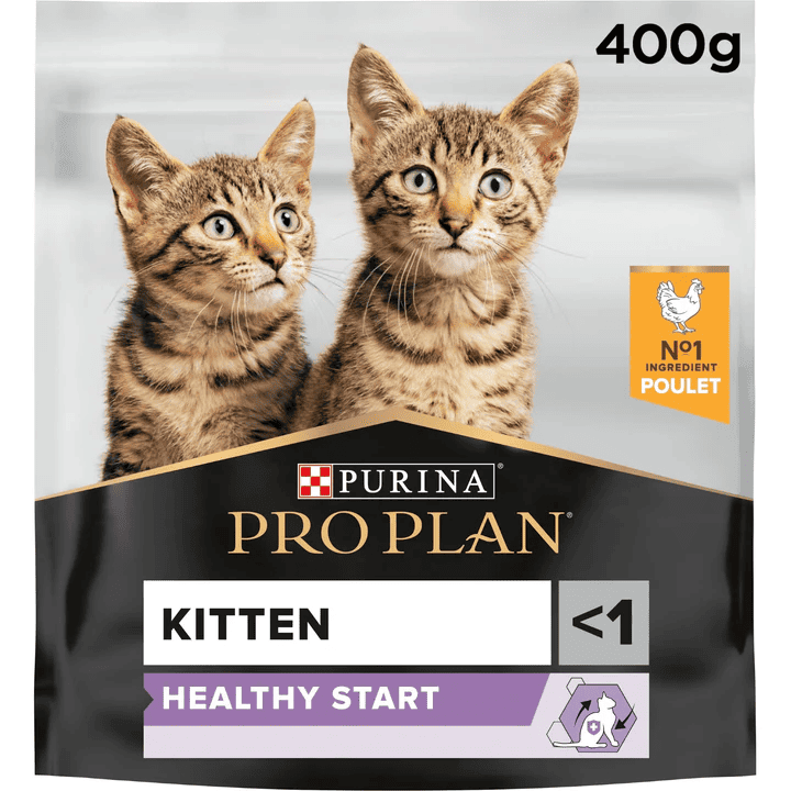 PRO PLAN KITTEN HEALTHY START DRY CAT FOOD WITH CHICKEN, 400 G