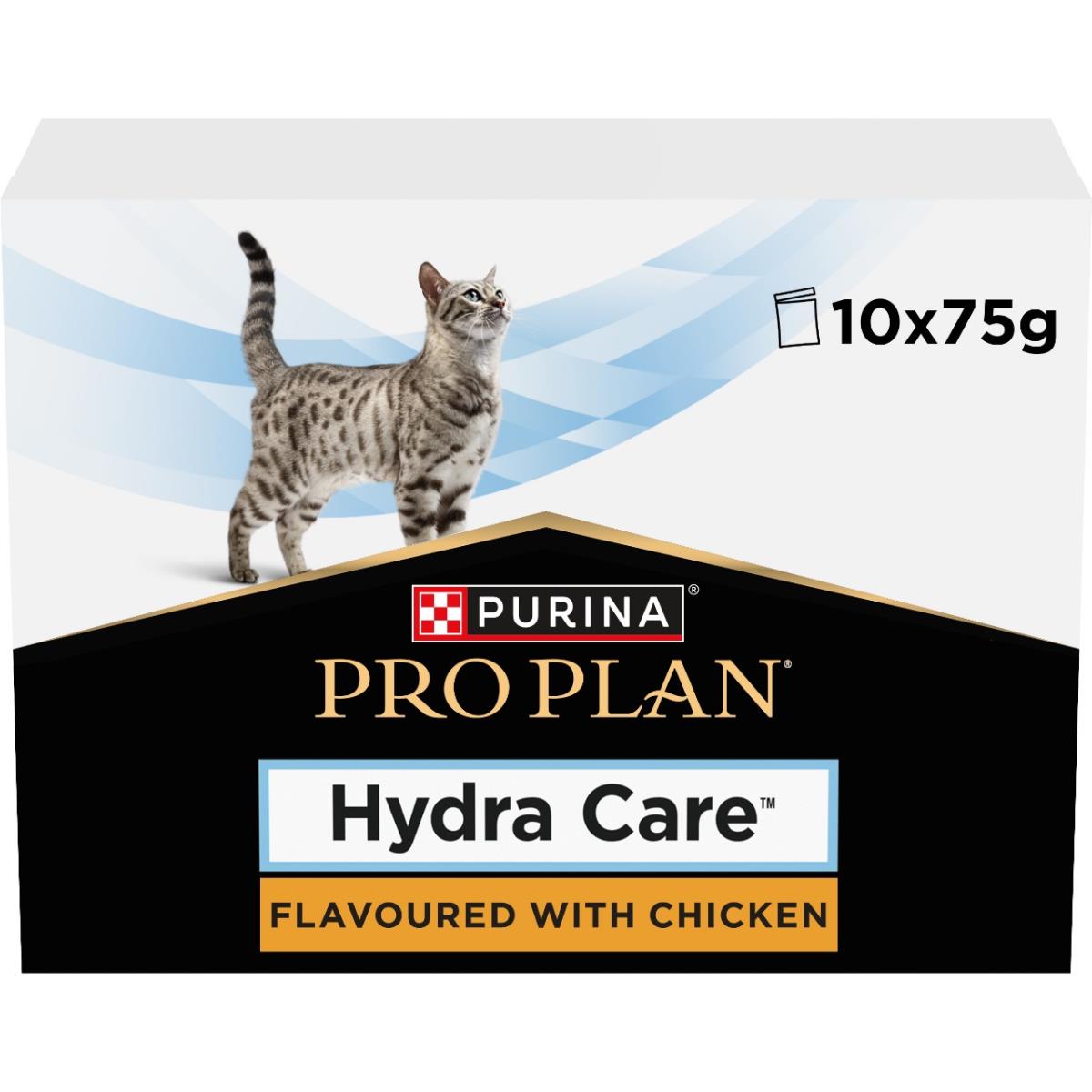 PRO PLAN HYDRA CARE, CAT HYDRATION SUPPLEMENT, 10 X 75G